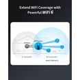 thumbnail image 2 of Extensor WiFi 6 BrosTrend AX1500 WiFi Booster de 2,000 pies cuadrados, 2 of 7