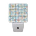 thumbnail image 6 of Yayeee LED Plug in Night Light for The Home with Auto Dusk to Dawn Light Sensors, 2 Pack, Small Pastel Pattern, 6 of 6