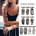 thumbnail image 2 of Temporary Tattoo Stickers, Changeable Design, Waterproof, Wear Up to 15 Days, Plant Ingredients, 10 Pack, 2 of 9
