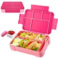 thumbnail image 1 of Daily Delight Bento Lunch Box Set, Leak-proof Bento Box, Stainless Steel Insulated Soup Thermo, Microwave And Dishwasher Safe Insert, For School, Office, And Outdoor Activities (5 Compartments), 1 of 5