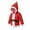 Red, variant on Odeerbi Christmas Outfit For Boys Girls Winter Coats Toddler Autumn Christmas Style Hooded Fleece Zipper Jacket Green