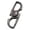 A, variant on Carabiner Keychain Quick Release Key Holder, Metal D-Ring Clip Key Organizer, Heavy Duty Spring Snap Hook, Outdoor Everyday Carry Accessory for Camping