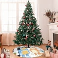 thumbnail image 5 of Lsque Bluey Print Christmas Tree Skirt, Tree Skirt with Ties or Velcro, Perfect for Holiday Decorations, Halloween, and New Year-30", 5 of 7