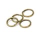 thumbnail image 4 of 400 Uds 4 colores 5mm 304 anillos de salto abiertos de acero inoxidable colores mezclados anillos divididos cierre circular anillos de conexión para la fabricación de joyas, 4 of 5