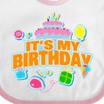 thumbnail image 4 of Inktastic It's My Birthday Boys or Girls Baby Bib, 4 of 4