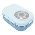 thumbnail image 4 of Stainless Steel Lunch Box,Double Travel To Go Food Containers Lunch Boxes Layer Design Leaktight Insulated for Adults Kids, 4 of 8
