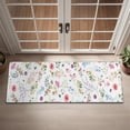 thumbnail image 2 of Pioneer Flower Floral Print Pattern Door Rugs,Washable Non Slip Door Mats Indoor,Decorative Door Mats,Entry Mat Indoor for Entrance,Bedroom,Kitchen,Bathroom,16"x47", 2 of 6