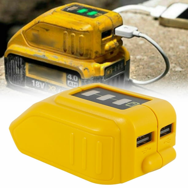 USB Charger Power Source liIon Battery Adapter Compatible with 1218V