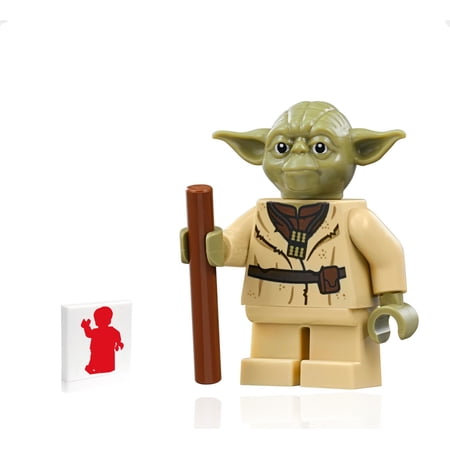 LEGO Star Wars Minifigure from Yoda's Hut - Yoda with Staff (75330)