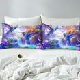 thumbnail image 4 of YST Hummingbird King Size Sheet Sets,Rainbow Birds Bed Sheets Set,Pink Butterfly Bed Set For Kids Girls,Kawaii Animal Fitted Sheet,Spring Themed Flat Sheet,Cozy For All Season, 4 of 5