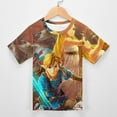 thumbnail image 6 of The Legend of Zelda T-Shirts for Boys Girls, Kids 3D Print Short Sleeve, Unisex Crew Neck Tee Shirts for Youth, 6 of 9