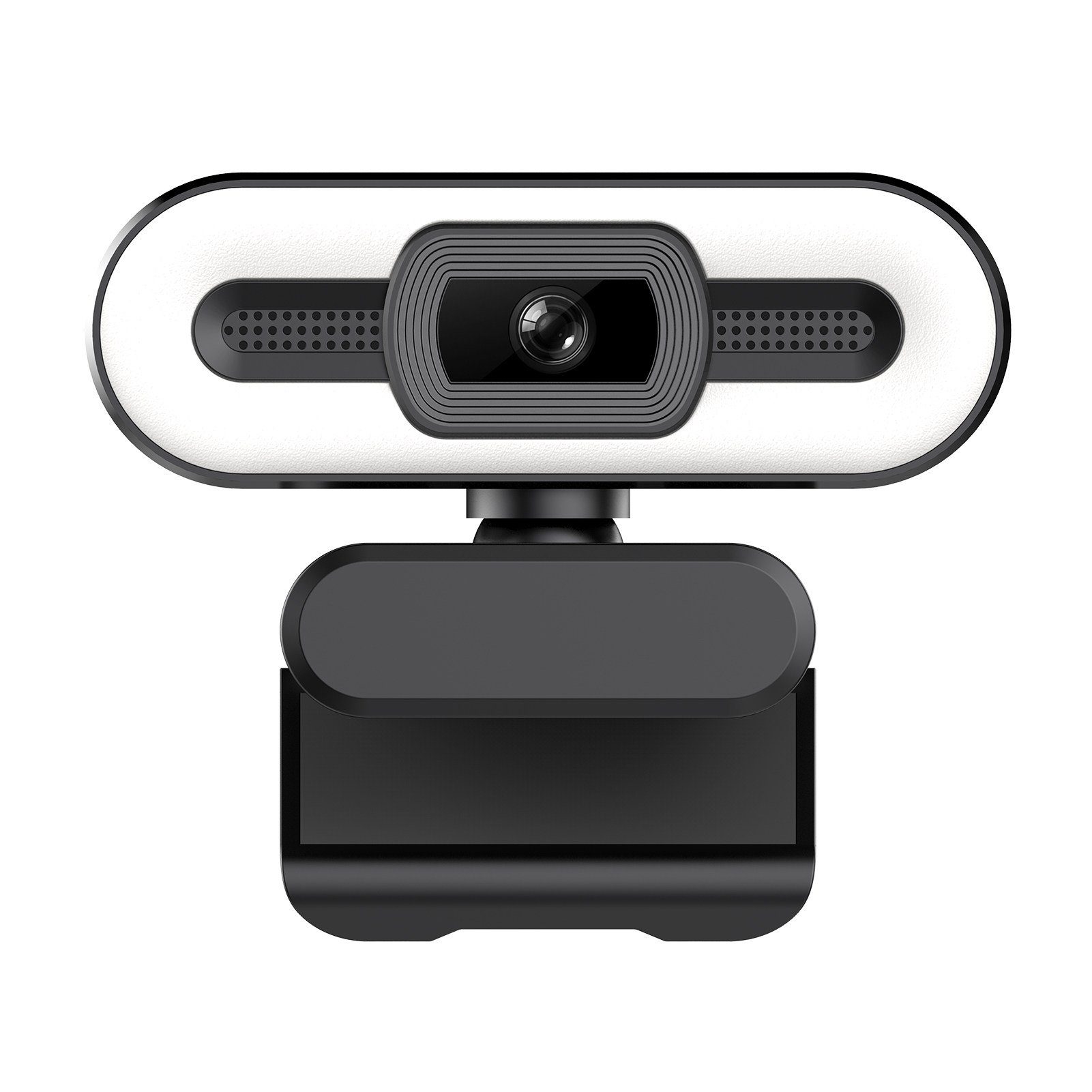 Carevas 4K USB Plug and Play Webcam with Built-in Microphone Lighting for Live Stream Video Call Video Conference Online Teaching - image 1 of 3