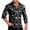 Black, variant on Polka Dot Mens Shirts Casual Vacation Long Sleeve Man Tee Shirt Collared Button Lightweight Tops