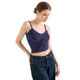 thumbnail image 5 of Camiseta sin mangas SUUKSESS, sexy, de verano, con tirantes finos y cuello en V, 5 of 5