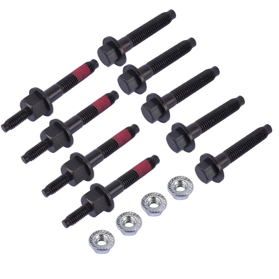 GELUOXI Exhaust Manifold Bolts Hardware Kit for Dodge Jeep Commander Grand Cherokee 6.4L V8 03309