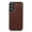 Brown, variant on Dteck Case For Samsung Galaxy S22,Shockproof Rubber Hybrid Pattern Leather Card Holder Wallet Back Flip Case Kickstand Cover for Galaxy S22 5G,Blue