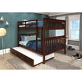 thumbnail image 2 of Donco Trading Full/Full Mission Bunk Bed W/Twin Trundle, 2 of 3