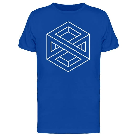 Impossible Cube Hipster Art Tee Men's -Image by Shutterstock