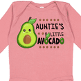 thumbnail image 4 of Inktastic Auntie's Little Avocado with Cute Baby Avocado Boys or Girls Long Sleeve Baby Bodysuit, 4 of 5