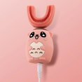 thumbnail image 4 of Electric U-shape Children's Toothbrush Rechargeable Portable Toothbrush For Boys Girls, 4 of 5