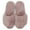 Dusty Rose, variant on LAVRA Womens Fuzzy Slides Faux Fur Slippers Sandals