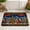 Color 2, variant on SPXUBZ Diatomaceous Earth Bath Mat Blue Winter Snow Scene Forest Village Non Slip Quick Dry Bathroom Rug