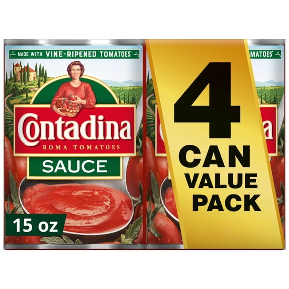 Contadina Tomato Sauce, 15 oz Can (Pack of 4)
