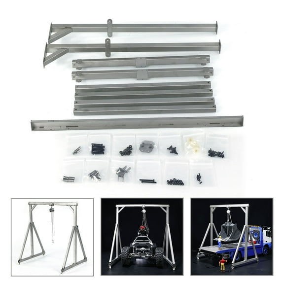 JDM Metal Gantry Crane Unpainted Unassembled Gantry Lifting Crane 1/10