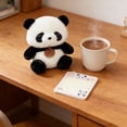 thumbnail image 4 of Yeciiwht Mini Red Panda Plush Toy – Soft Rust Brown Stuffed Animal for Desk, Shelf or Car, Kawaii Baby Panda Doll Gift for Kids, Claw Prize Toy, 4 of 6