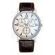 thumbnail image 1 of Reloj Geneva 2019 Para Caballero Casual Elegante Color de la correa Café/Blanco Color del bisel Negro Color del fondo Negro, 1 of 8