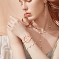 thumbnail image 3 of Watches for Women Elegant Quartz Ladies Watch Classic Design with Round dial, Stainless Steel Band & Calendar – Perfect Gift for Her, 3 of 7