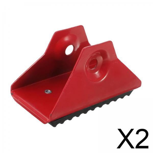 2 Almohadillas Universales De Repuesto Para Pies De Escalera, Cubiertas De Escalera De Gran Tamaño
