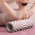 thumbnail image 3 of Foam axis mace yoga roller back muscle fascia relaxation massager calf shaping roller, 3 of 10