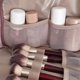 thumbnail image 2 of Cosmética Aseo La Bolsita Maquillaje Acolchado para Mujeres Con Manejo Gran Capacidad Accesorios Artículos Tocador, 2 of 7