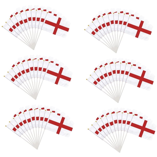 lulshou Garden Flags Holding A Small Flag On A Stick Sports Club Fans