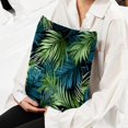 thumbnail image 6 of Tropical Jungle Palm Leaves Luxurious Velvet Decorative Throw Pillow Covers - Set of 2, Unique Patterns, 16x16, 18x18, 20x20 Inches for Home Decor & Gifts, 6 of 6