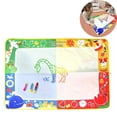 thumbnail image 1 of Educational Toy Gift, Magic Drawing Mat for Kids, Reusable & Safe Aqua Coloring Pad with Neon Colors, Mess-Free Painting for Creative Learning and Fun, 1 of 5