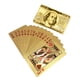 thumbnail image 2 of Naipes a prueba de agua lámina de plástico dorado cartas de póker juegos de mesa juegos de azar Joker Sywqhk libre de BPA, 2 of 3