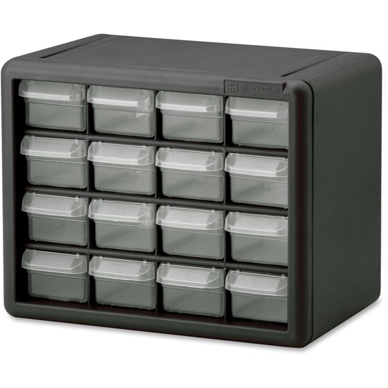 AkroMils 16Drawer Plastic Storage