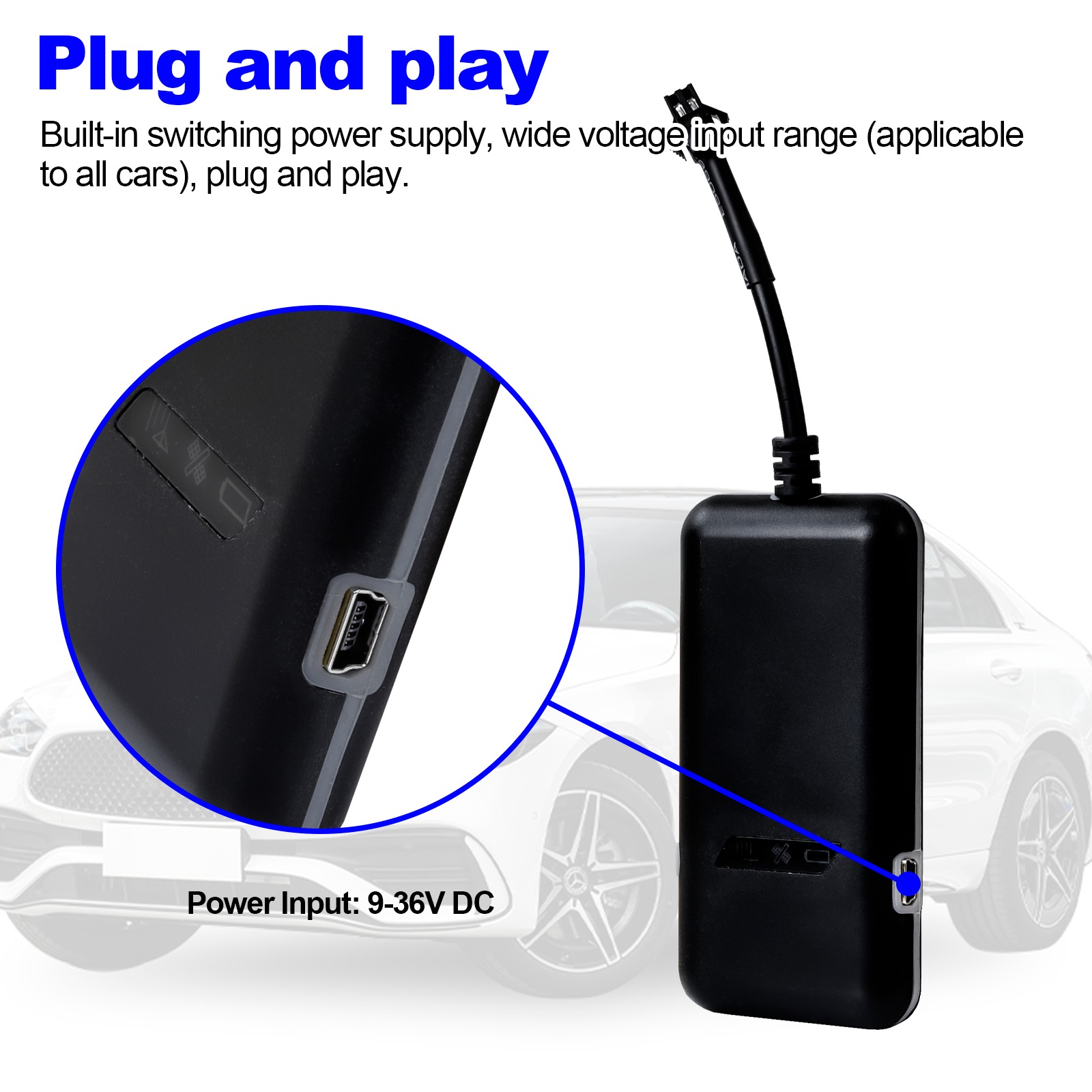 Real time GPS Tracker Tracking Locator Device GPRS GSM Anti Theft Car Motorcycle