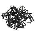 thumbnail image 3 of 100Pcs Triangular Paper Clips Durable Metal Rustproof Triangular Design Cute Paper Clips for Memo Documents Papers, 3 of 5