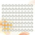 thumbnail image 4 of 500Pcs Metal Flower Shape Bead Caps for Jewelry Making Silver Retro Design, 4 of 8