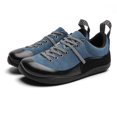 thumbnail image 2 of Men's Blue and Black Outdoor Casual Sneakers, Breathable Comfort Walking Shoes, 2 of 10