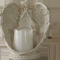 thumbnail image 1 of Estatuilla de ángel rezando, portavelas sin llama Staue, decoración de escultura, , boda, Navidad, iglesia, candeliere, colección, conmemo Los 21x21cm Colco Estatua del candelero, 1 of 7
