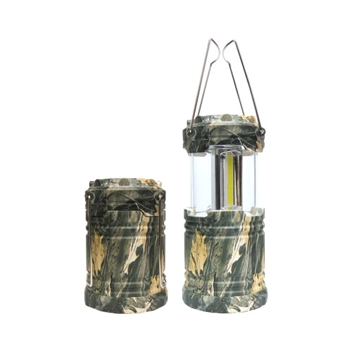 Super Bright Pop Up Camping Light - Camo Green