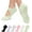 Multicolor 05, variant on Women Non-slip Yoga Athletic Socks for Barre Ballet Barefoot Workout, 6-pairs