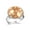 Multi 1, variant on Cartoon Dog Cute Corgis Pattern Stainless Steel Rings for Women, Open Adjustable Ring Promise Ring Jewelry Gifts
