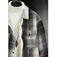 thumbnail image 4 of FDGIU Men's Flannel Shirt 2025 - Long Sleeve Button Down Plaid, Soft Fall Winter Casual Top, 4 of 7