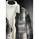 thumbnail image 4 of Blusa y camisa de manga larga con cuello vuelto para hombre, blusa informal a cuadros con botones y manga larga, blusa de poliéster para hombre, 4 of 9