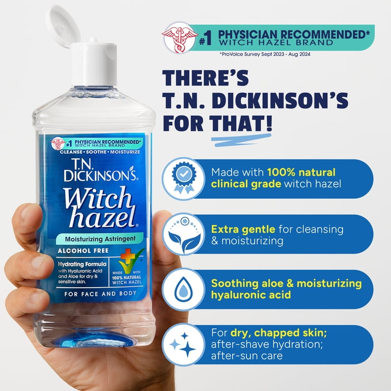 T.N. Dickinson's Witch Hazel Moisturizing Astringent, 16 fl oz